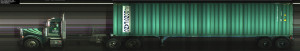Line scan of truck left side
