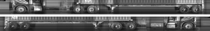 Line scan of trailer chassis
