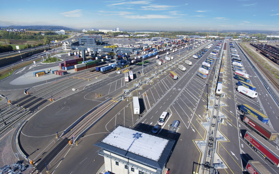 CFL intermodal aerial view