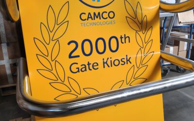 Celebrating 2000th gate kiosk!